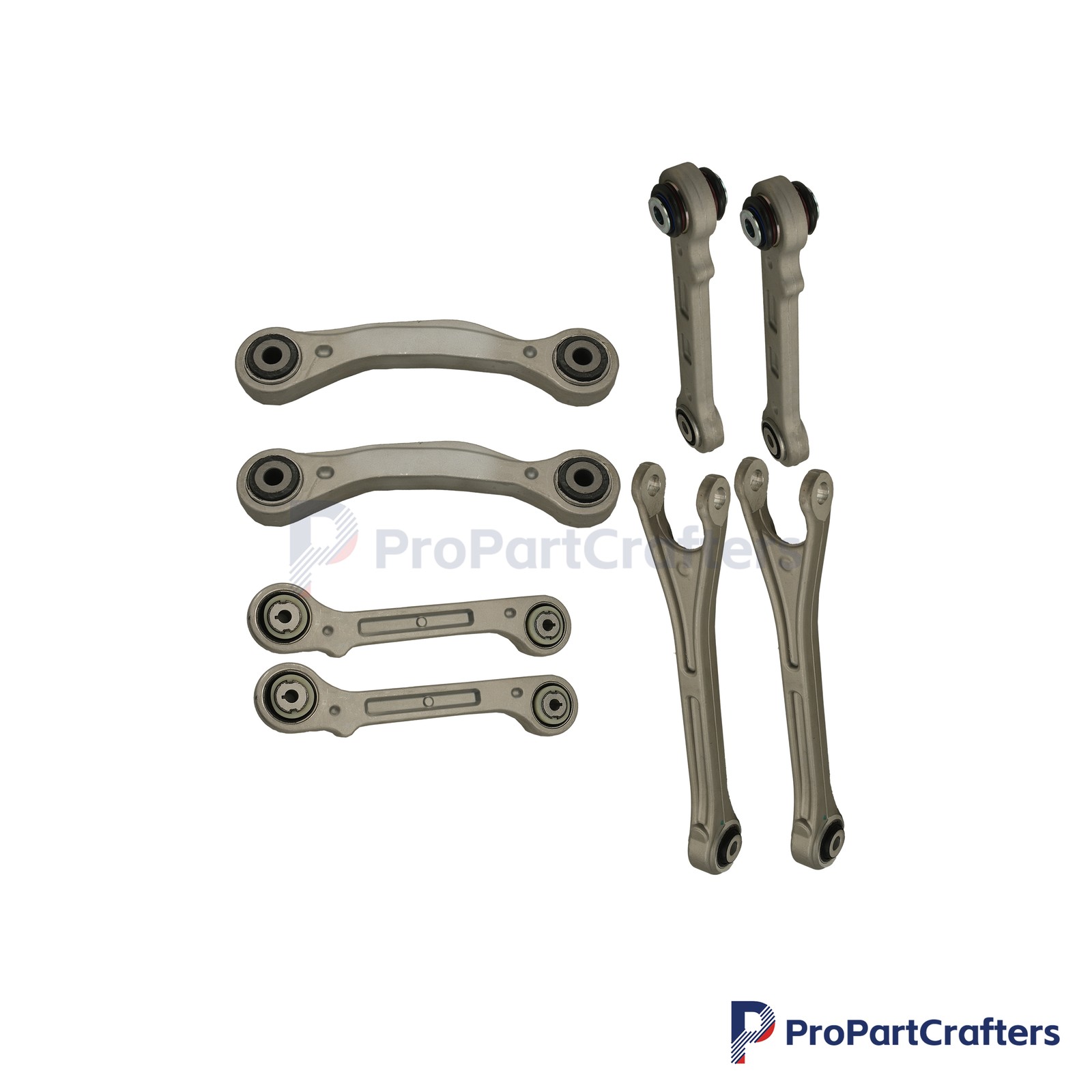 NEW 8PCS Fits 2017+ Maserati Levante Rear Suspension Control Arm Kit US