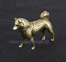 Husky Dog Figurine Small Animal Statue Table Office Home Decoration Toy