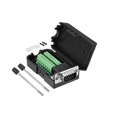 D-sub DB15 Breakout Board Connector Case 15Pin 3-row Male Port Solderless Block