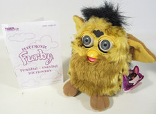 VTG Furby Lizard Yellow / Brown 1998 Tiger Electronics 70-800 - Moves - Video