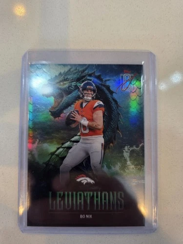 2025 Topps Signature Bo Nix Base (RAW)
