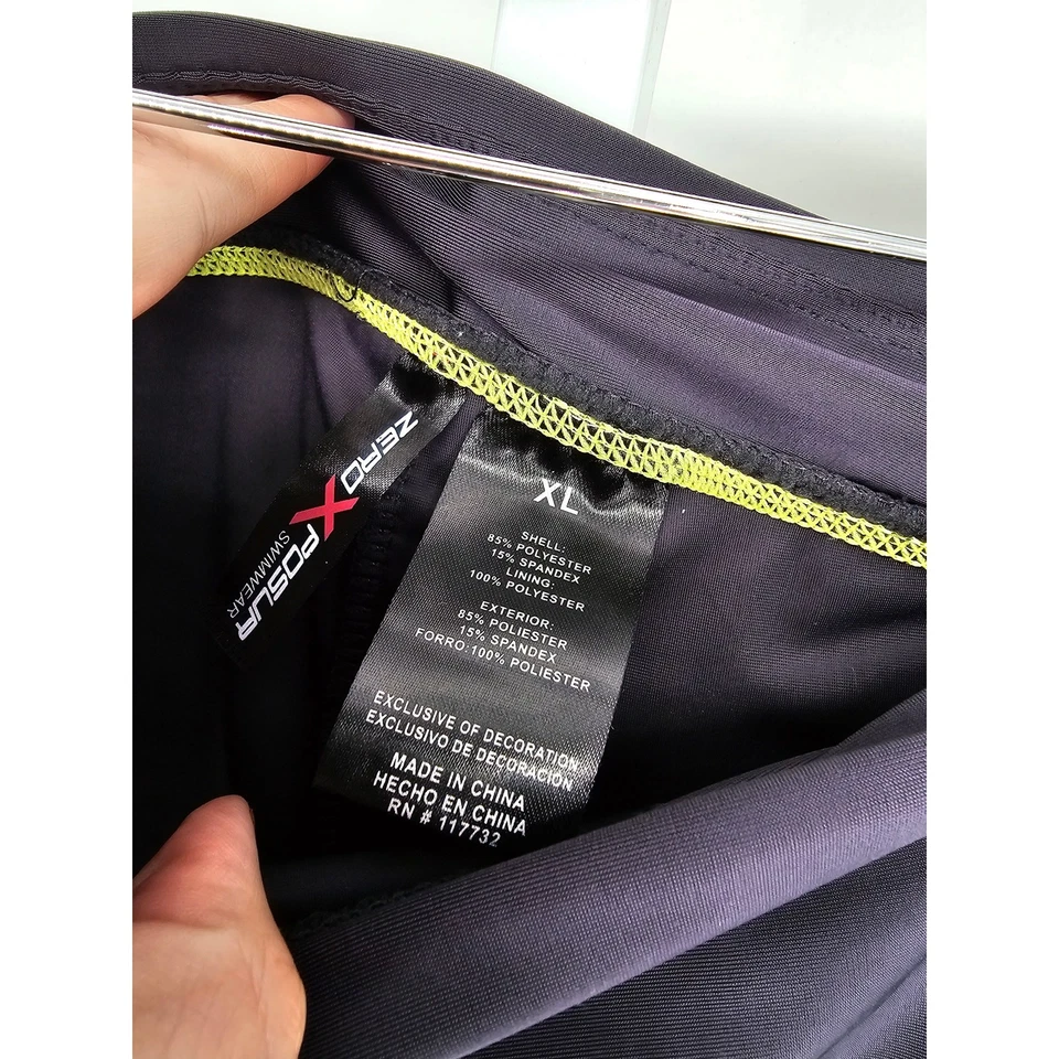 Zero Xposure Swimwear Womens Sz XL Swim Skirt Bottom Black - Image 3 of 4