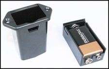 2pc. 9-volt External Mount Battery Trays with Screws - GREAT PRICE! 