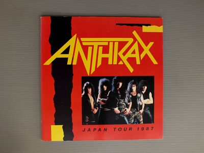 ANTHRAX/JAPAN TOUR 1987 TOUR PROGRAM | eBay