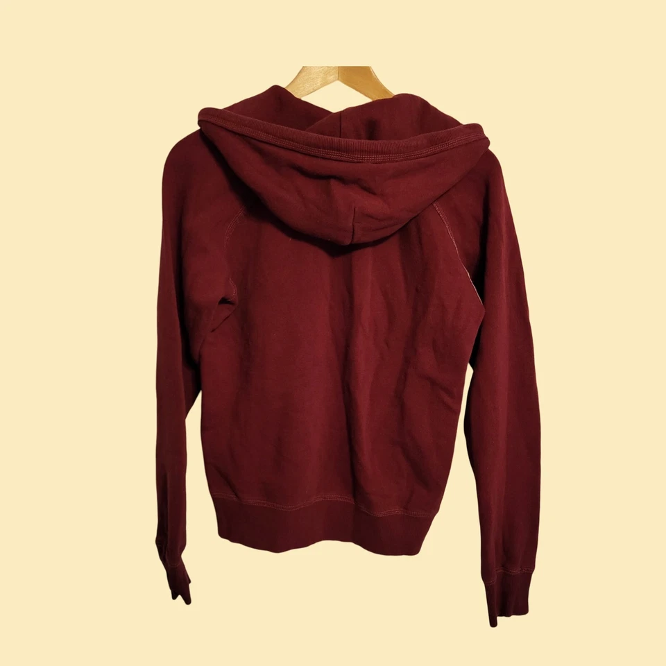 Sudadera con capucha pulóver vintage años 90 CAMP DAVID logotipo alce media cremallera para mujer S  Foto 3 de 4