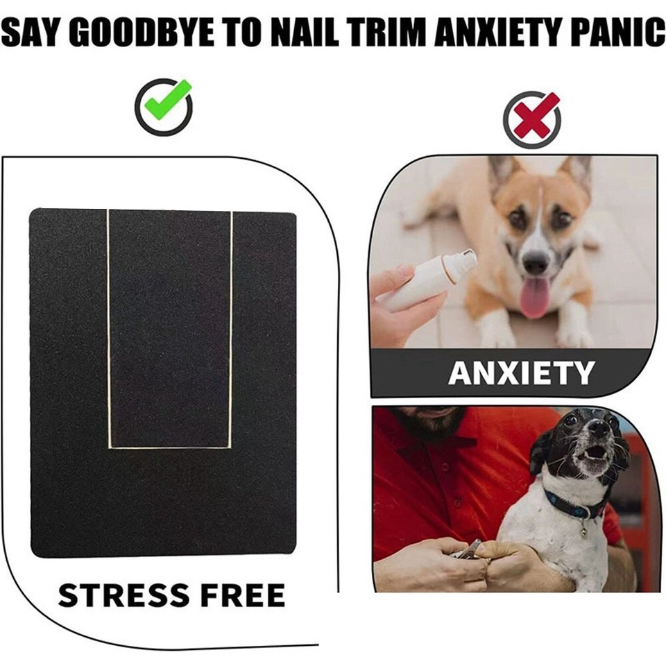 Dog Nail Scratch Pad File Trimmer Board Trimming Scratcher Box