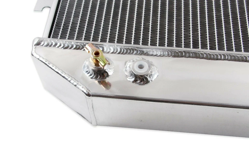 Radiador de aluminio de 3 filas para Dodge B100 B200 B300 1971-1980 motor V8 de 5,2 L 5,9 L Foto 4 de 4