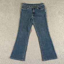 OshKosh B'gosh Bootcut Jeans Women's 4 Blue Mid Rise Medium Wash Stretch
