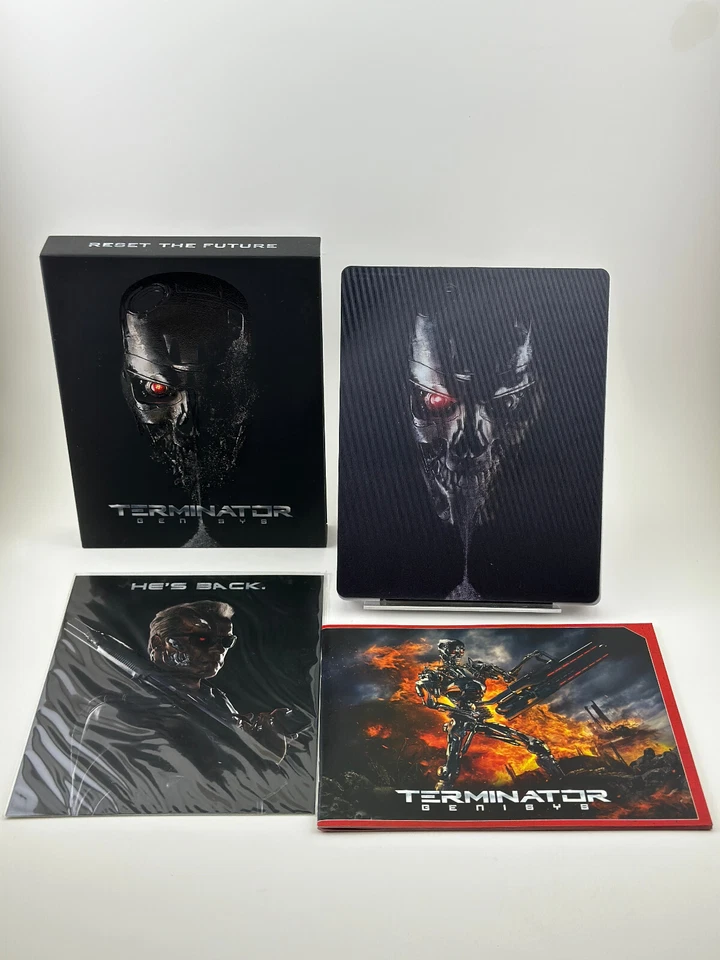 Terminator Genisys 3D Blu-ray Debossed Steelbook Filmarena - Image 3 of 4