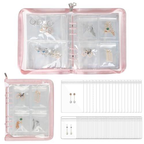 Jewelry Bracelet Earring Necklace Holder, Travel Jewelery Organizer Case with