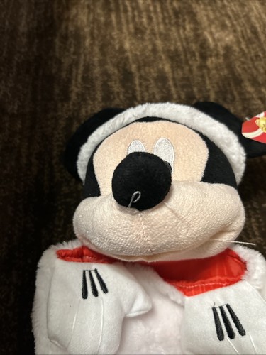 Disney Mickey Mouse Stocking 22 Inches Christmas Lights Trees Presents Sateen - Picture 4 of 6
