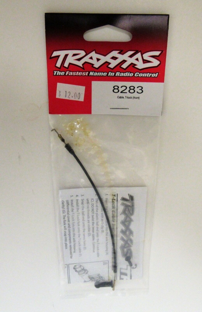 Traxxas Automobile 8283 Front T-lock Cable Kit Traxxas Trx4 Upgrades  Traxxas 8283 Cable T-lock Front TRX-4 Traxxas 8283 Front T-lock Cable  Vehicle Parts Traxxas Automobile 8283 Front T-lock Cable For Sale