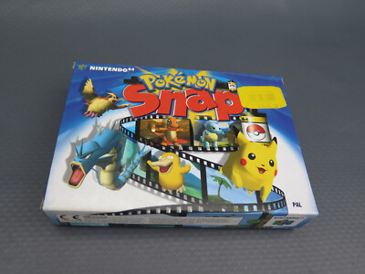 Nintendo 64 POKÉMON SNAP Pal Version Modul & Spielanleitung in OVP