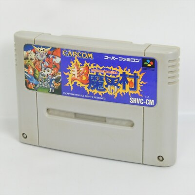 Super Famicom CHO MAKAIMURA Cartridge Only Nintendo sfc