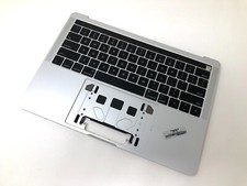 13" MacBook Pro A1989 Top case KeyBoard Battery Silver 2018, 2019 661-10361