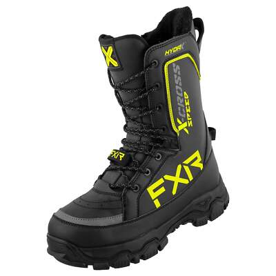 FXR X-Cross Speed Snowmobile Boots - Hi-Vis | eBay