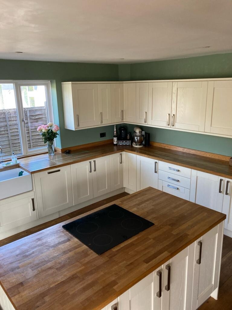 Howdens Solid Wood used kitchen units eBay