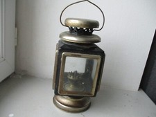 ANCIENNE LANTERNE A BOUGIE LAMPE DE CALECHE FIACRE VOITURE 