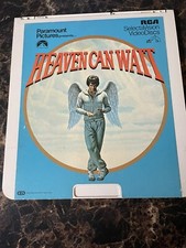 Vintage Paramount Pictures CED Movie RCA SelectaVision VideoDisc HEAVEN CAN WAIT