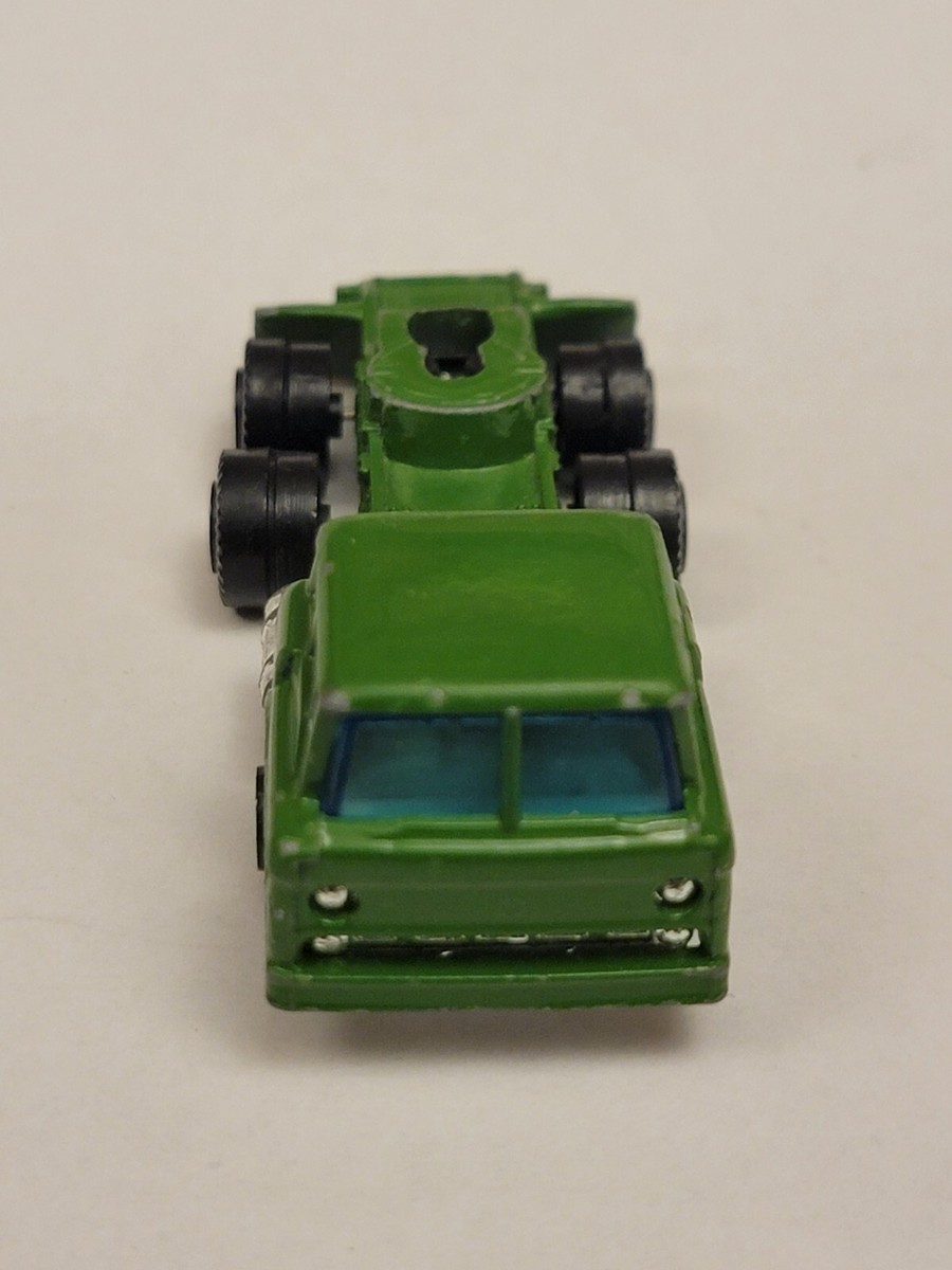 Vintage Yatming Made in Hong Kong Diecast Green Truck | eBay
