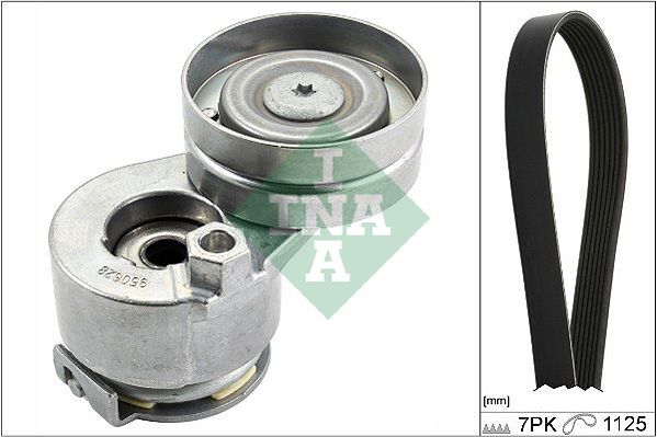 Schaeffler INA 529 0088 10 Keilrippenriemensatz FüR Renault-image