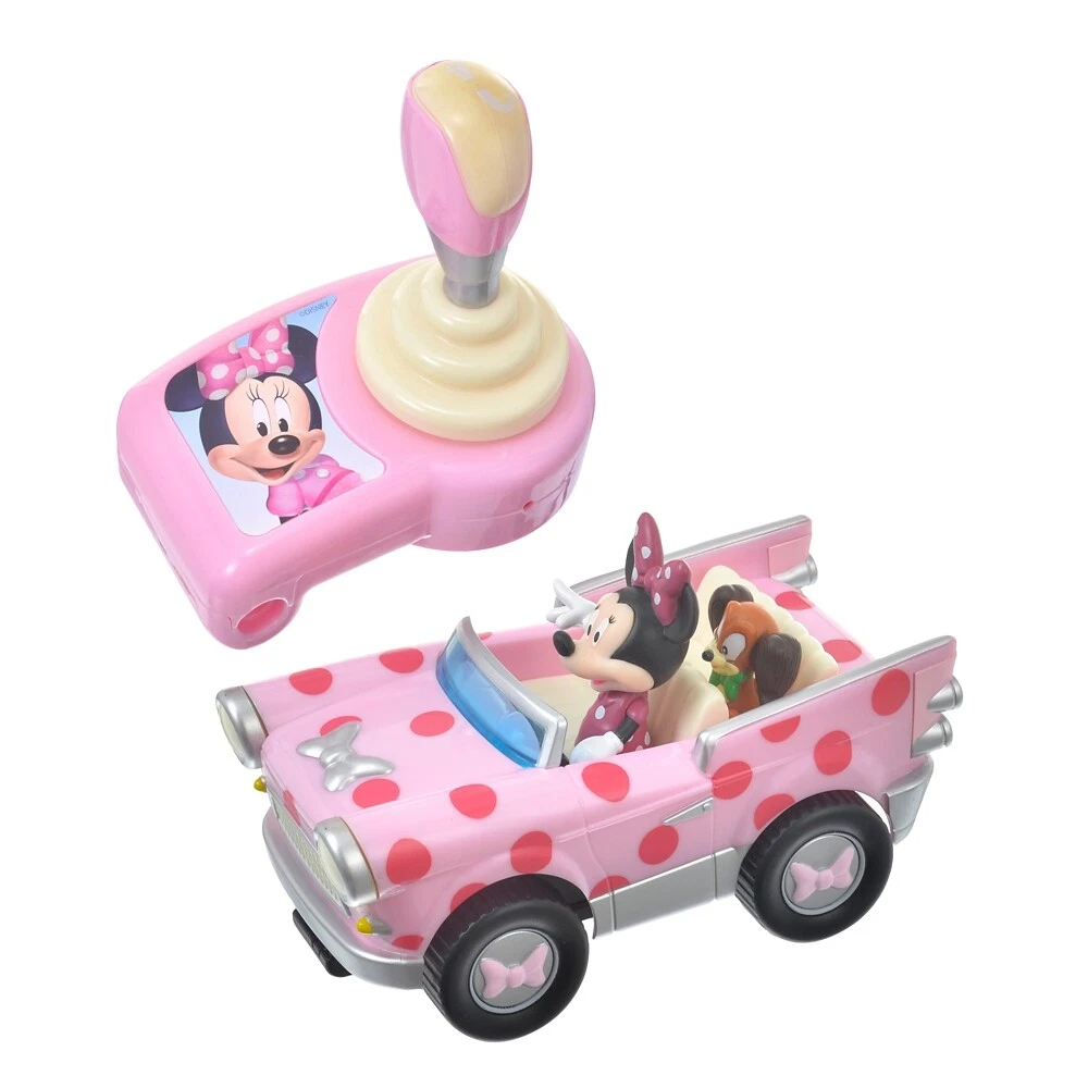 Disney Store Japan Minnie Mouse & Fifi Toy Remote Control Car Figure