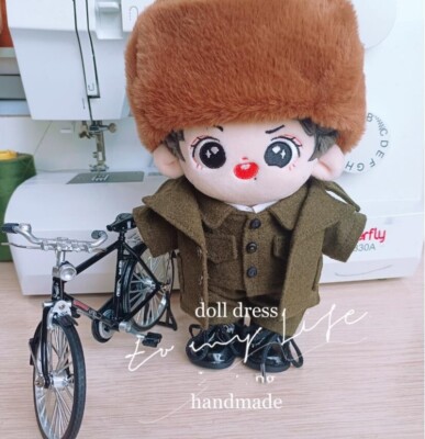 20cm Xiao Zhan 肖战 Cotton Plush doll clothes cos 梦中的那片海