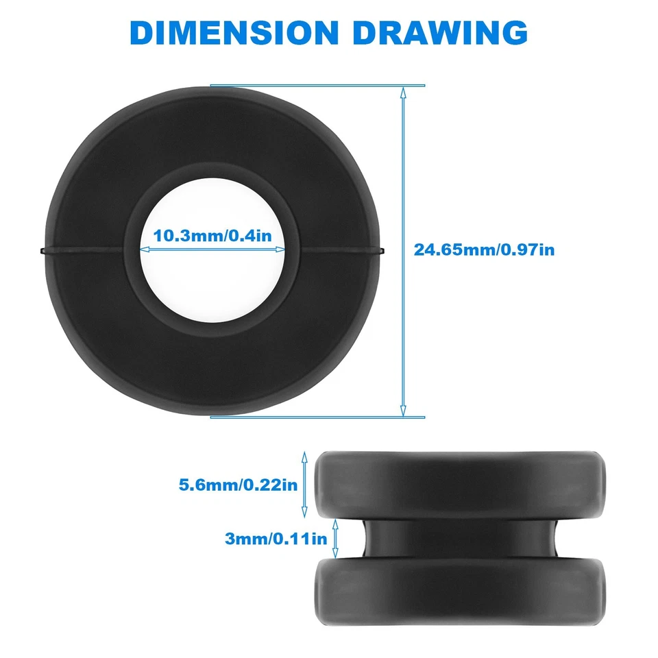 4X Air Filter Housing Mounting Rubber Grommet For PEUGEOT 208 308 508 2008 5008 - Image 3 of 4