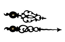 Alte große Uhrenzeiger Zeiger f Uhrwerk Wanduhr Schilderuhr Uhrmacher clock