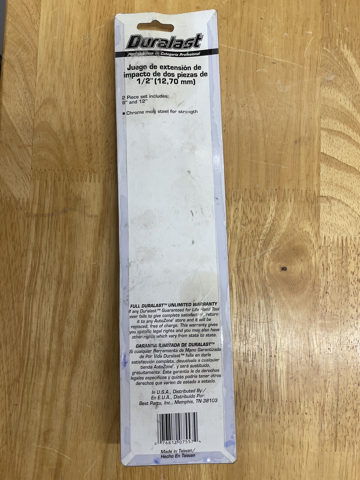 Duralast 2 pcs Extension Set 6” 12” 1/2" Drive / Tools eBay