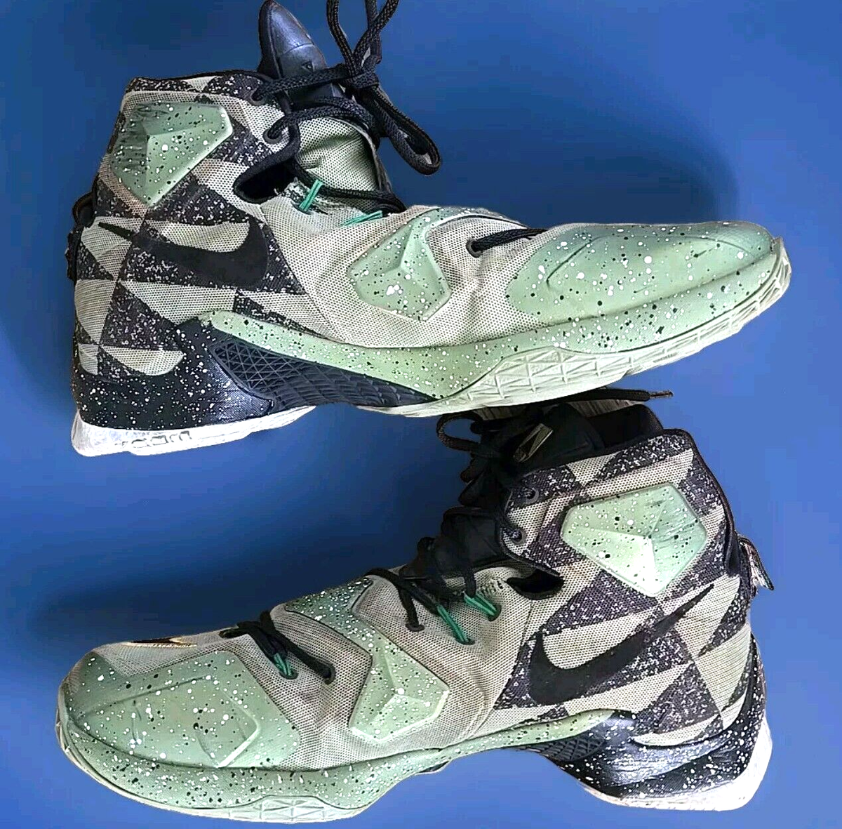 NIKE LEBRON XIII 13 AS ALL-STAR ALLIGATOR GREEN BLACK GOLD MVP