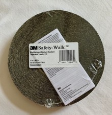 3M Black Safety-Walk Slip-resistant Medium Resilient Tapes And Treads, 1  X 60ft