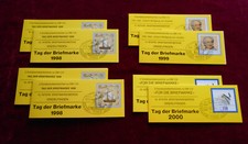 BRD 1998 - 1999 - 2000 Markenheftchen 8 x Tag der Briefmarke