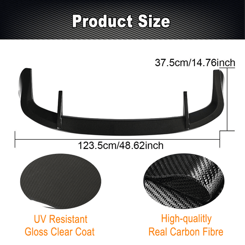 Für BMW X3 G01 X3M F97 19+ Kohlefaser Dachspoiler Heckspoiler Heckflügel Flügel - Picture 8 of 13