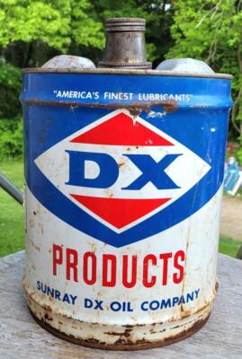 Vintage DX Products 5 Gallon Sunray Oil Company Can | eBay