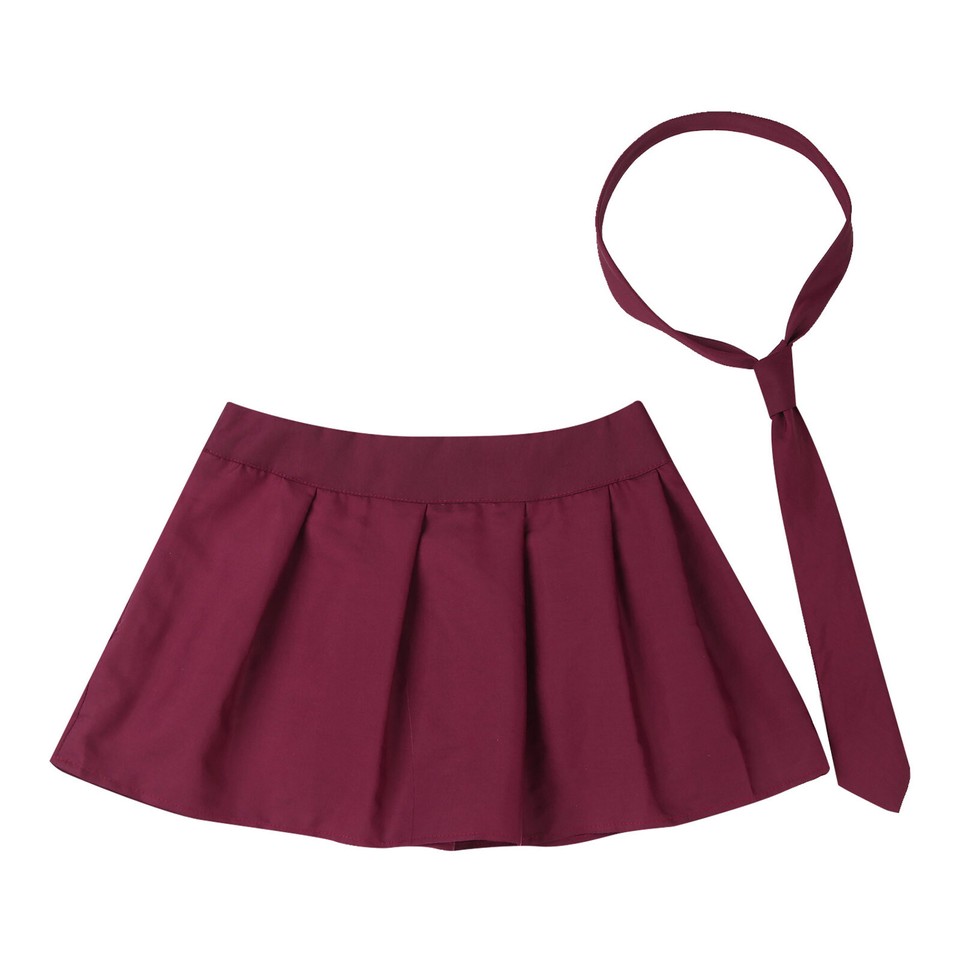 Produktbild von Dressystar Damen Dehnbar Faltenrock Schulmädchen Hohe Taille