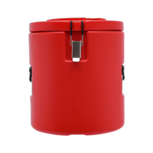 Red 15L/13.62 QT Modern Insulated Bucket, Insulated Soup Container With Lid - Picture 11 of 16