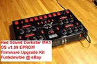 Red Sound Darkstar MK1 OS v1.09 EPROM Firmware Upgrade KIT / New ROM Update Chip