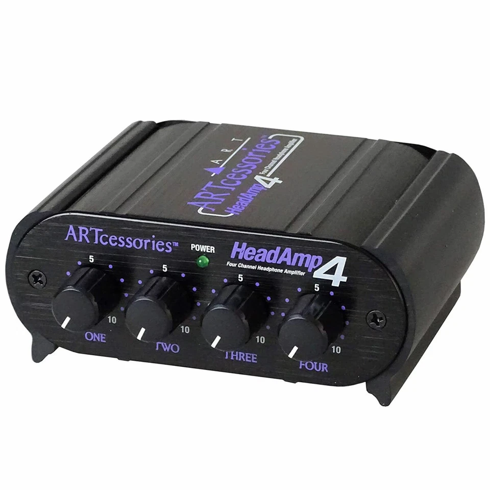 ART HeadAMP 4 Kopfhörer-Verstärker + keepdrum Verlängerungs-Kabel - Bild 2 von 4