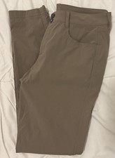 Anatomie Womans SZ Small Luisa Travel Pants Khaki Brown Luxury Stretch Slim S