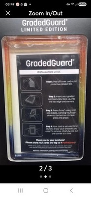 NEW SEALED GRADEDGUARD LIMITED EDITION DAYBREAK V2 GRADED GUARD PSA CARD CASE
