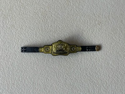 New Tag Team Championship WWE Title Belt Action Figure Accessory Mattel (Shiny)