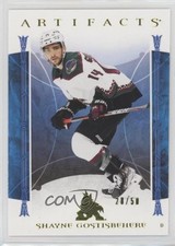 2022-23 Upper Deck Artifacts Yellow 20/50 Shayne Gostisbehere #67 0m72