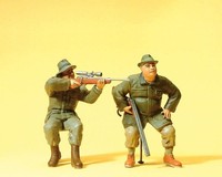 Preiser 45137 JäGer Sitzend 1:22,5 / Spur G