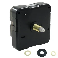 BokWin Quartz Clock Movement Replacement, 18.5mm/0.72 inch Total Shaft Length 