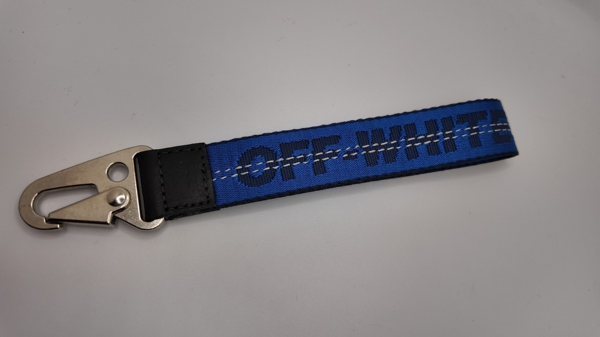 Off White Keychain 100% Authentic Created from Mini Industrial Off