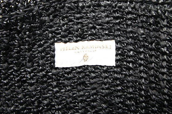 Bolso de Mano Helen Kaminski Bilbao Negro Rafia Usado Bolso de Hombro BILBAO Para Mujer Foto 4 de 4