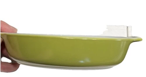 Vintage Pyrex 700 10oz Avocado Green Pixie Au Gratin Dish Mini Casserole