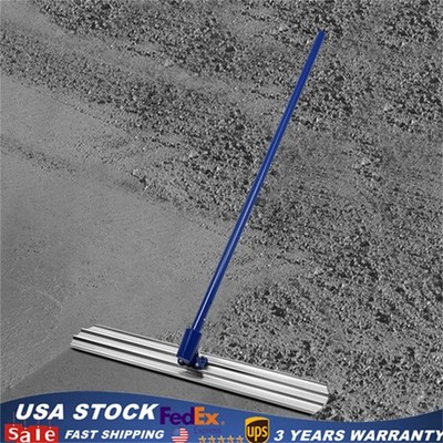 New Bull Float Concrete Float 48 x8  Handle Concrete Tool Trowel Float Aluminum