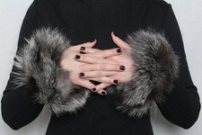 Fox Fur Cuffs